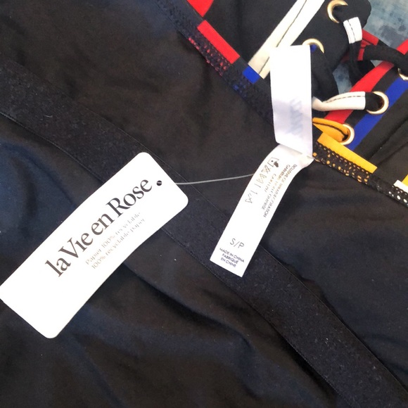 LA VIE EN ROSE AQUA bathing suit - Picture 8 of 8